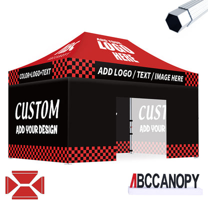 S3 BenchMark Brio® - Fort Custom Aluminum Canopy 10x10, 10x15, 10x20