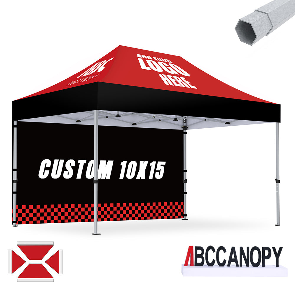 S3 BenchMark Brio Shield Custom Aluminum Canopy 10x10, 10x15, 10x20