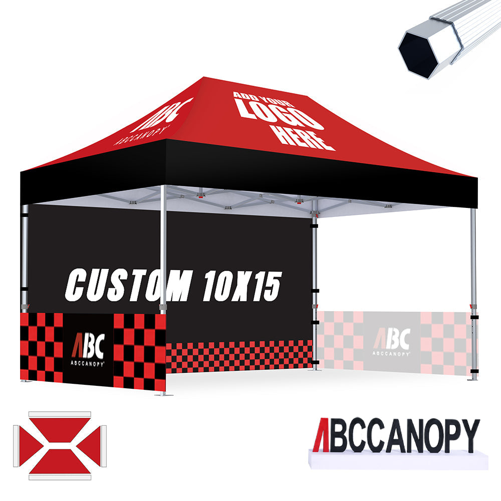 S3 BenchMark Brio® - Fort Custom Aluminum Canopy 10x10, 10x15, 10x20