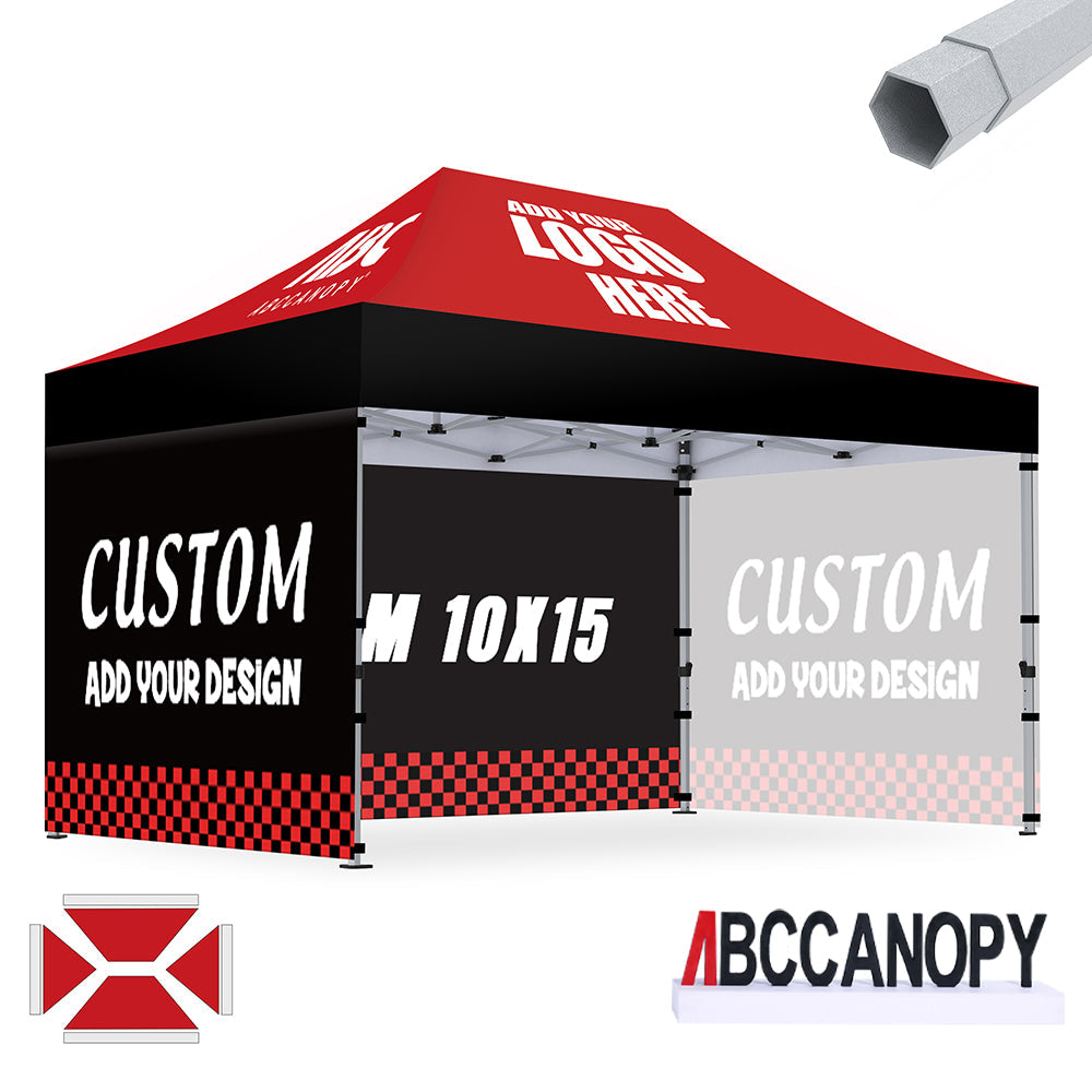 S3 BenchMark Brio Shield Custom Aluminum Canopy 10x10, 10x15, 10x20