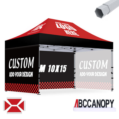 S3 BenchMark Brio Shield Custom Aluminum Canopy 10x10, 10x15, 10x20