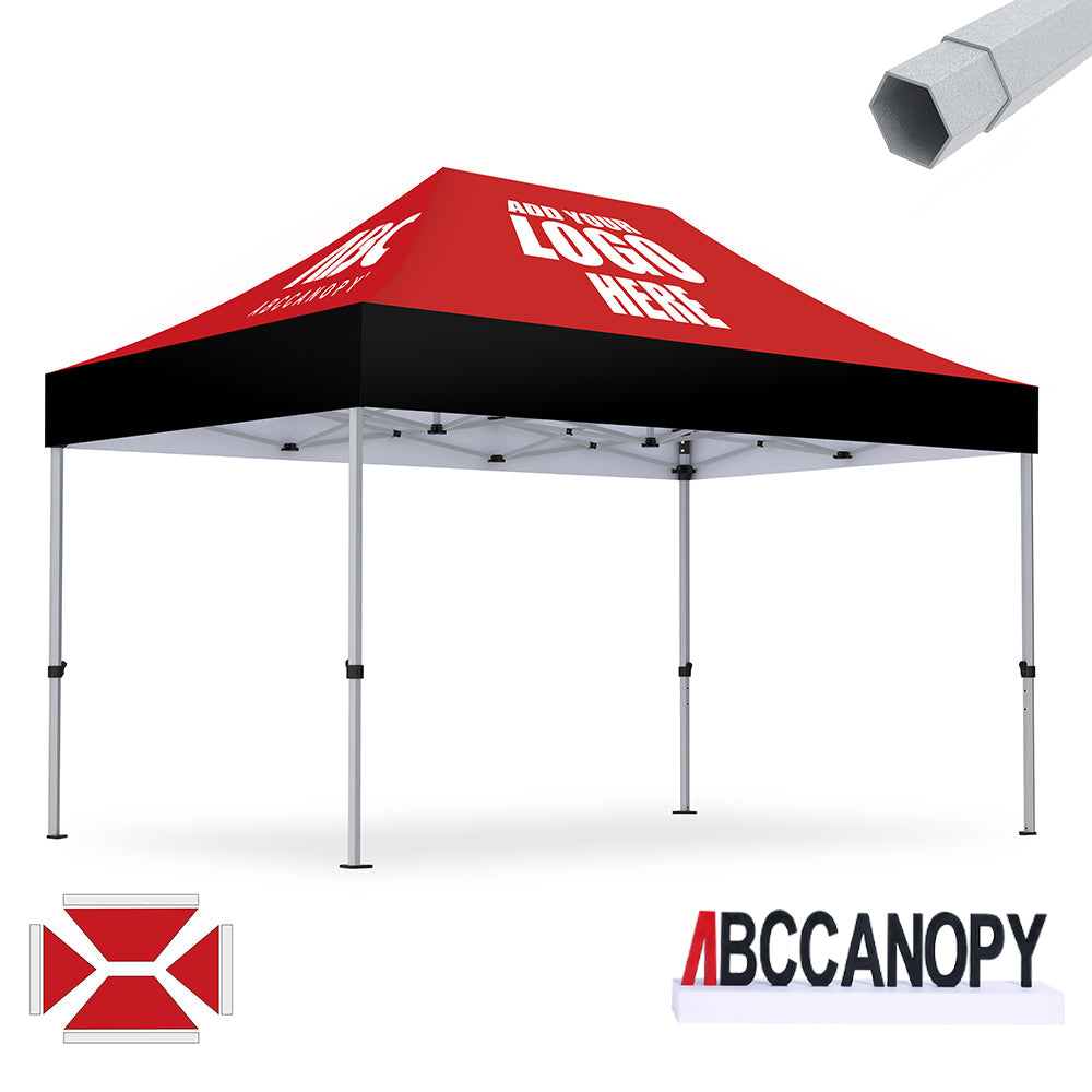 S3 BenchMark Brio Shield Custom Aluminum Canopy 10x10, 10x15, 10x20