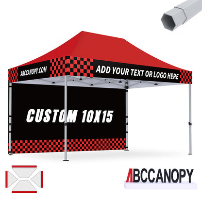 S3 BenchMark Brio Shield Custom Aluminum Canopy 10x10, 10x15, 10x20