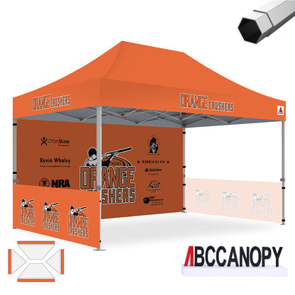 Custom Canopy Tent Pop Up Shelter (S1 Nova Base-Frame) - 8x8, 10x10, 10x15, 10x20