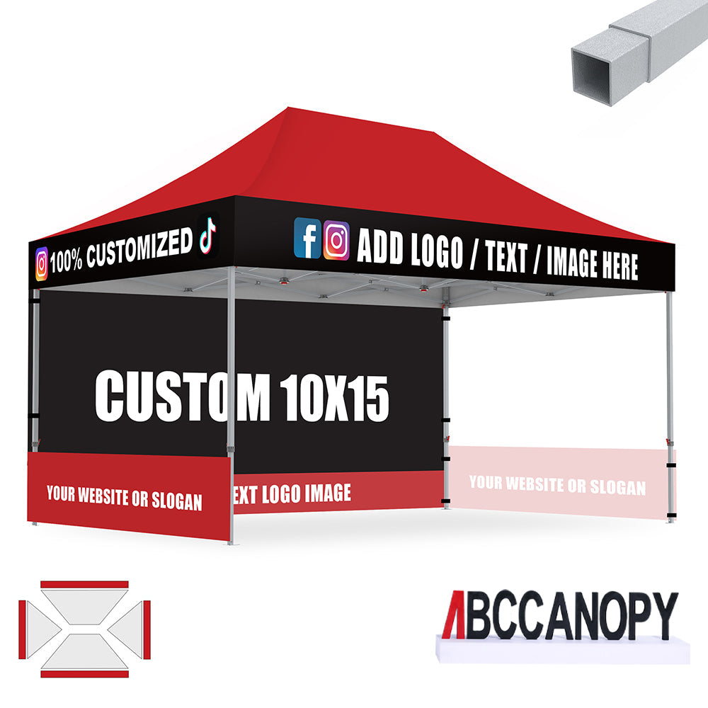 ABCCANOPY 10x15 S1/S2/S3/S4 Professional Custom Canopy Tent