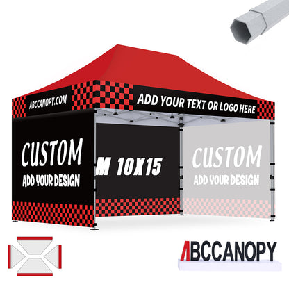 S3 BenchMark Brio Shield Custom Aluminum Canopy 10x10, 10x15, 10x20