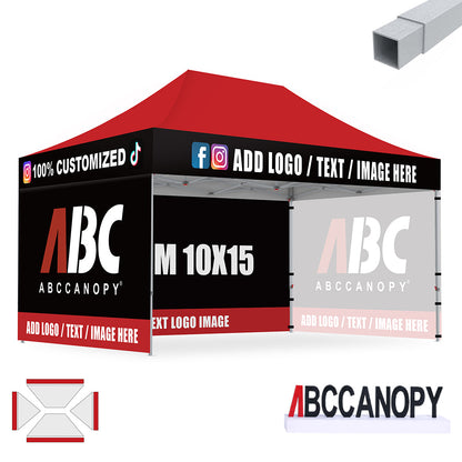 ABCCANOPY 10x15 S1/S2/S3/S4 Professional Custom Canopy Tent