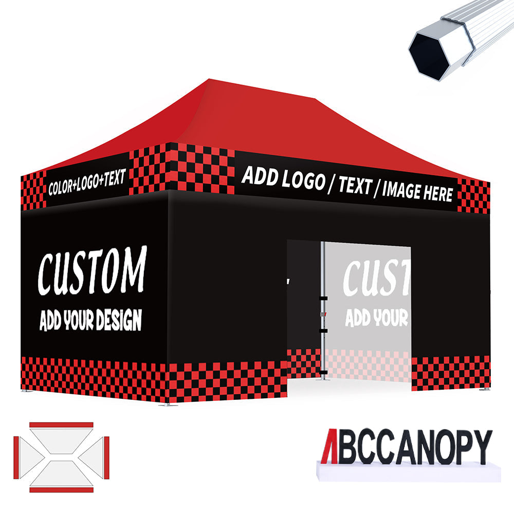 S3 BenchMark Brio® - Fort Custom Aluminum Canopy 10x10, 10x15, 10x20