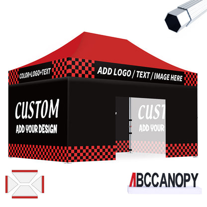 S3 BenchMark Brio® - Fort Custom Aluminum Canopy 10x10, 10x15, 10x20