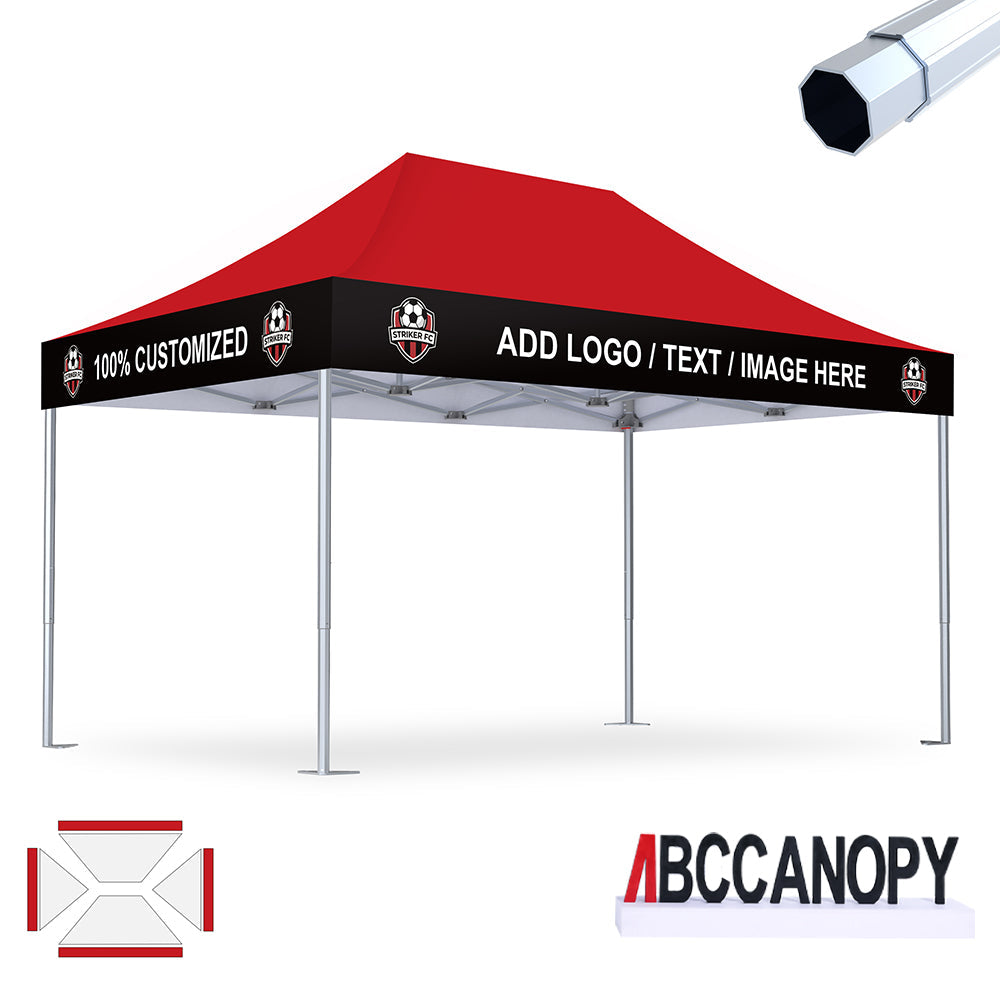 S4 Alpine Master® Custom Canopy Aluminum 10x10, 10x15, 10x20