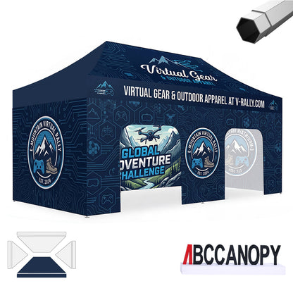 ABCCANOPY 10x20 S1/S2/S3/S4 Professional Custom Canopy Tent