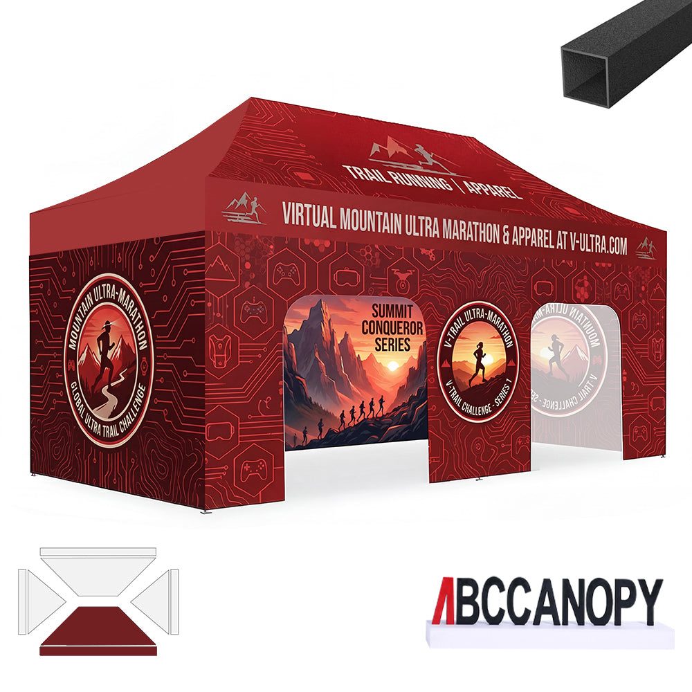 Custom Canopy Tent (S1 Nova Base-Lite) - 10x10, 10x15, 10x20