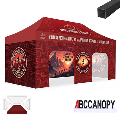 Custom Canopy Tent (S1 Nova Base-Lite) - 10x10, 10x15, 10x20