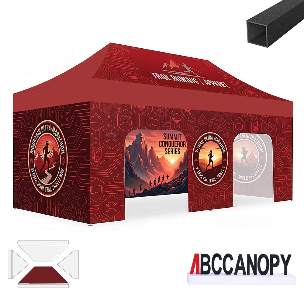 ABCCANOPY 10x20 S1/S2/S3/S4 Professional Custom Canopy Tent