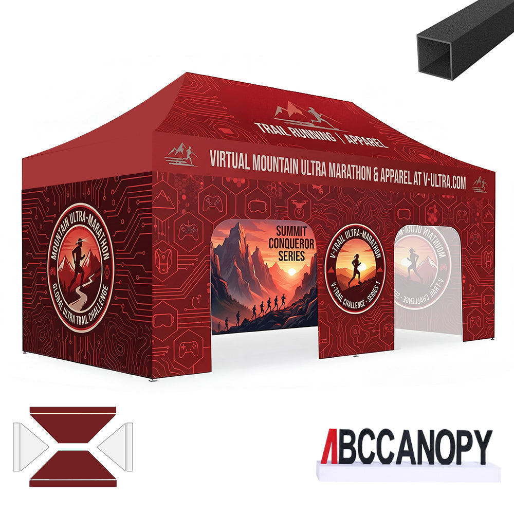ABCCANOPY 10x20 S1/S2/S3/S4 Professional Custom Canopy Tent