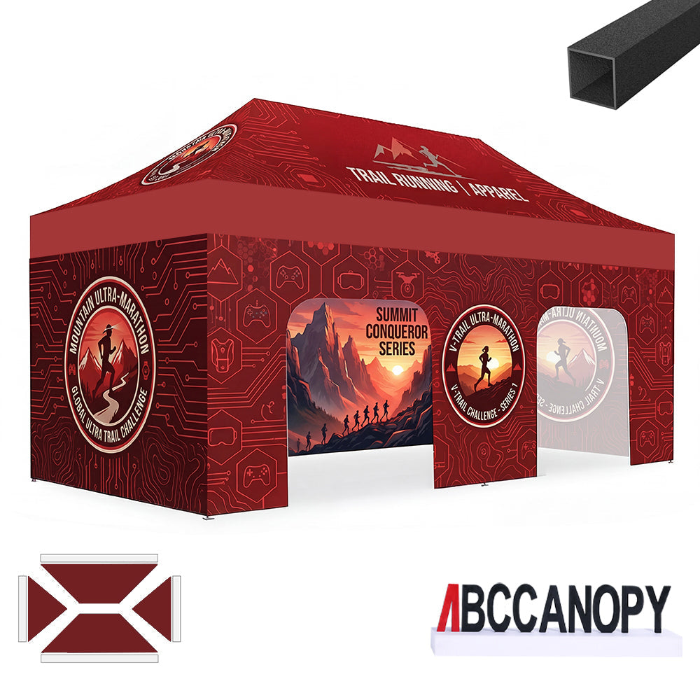 ABCCANOPY 10x20 S1/S2/S3/S4 Professional Custom Canopy Tent