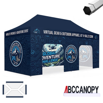 ABCCANOPY 10x20 S1/S2/S3/S4 Professional Custom Canopy Tent