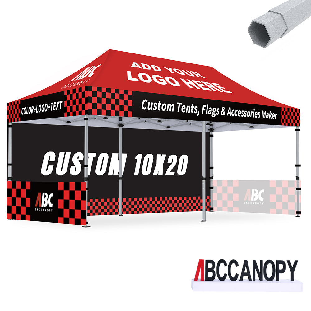 S3 BenchMark Brio Shield Custom Aluminum Canopy 10x10, 10x15, 10x20
