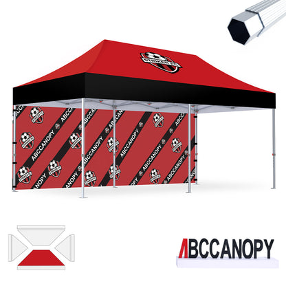 S3 BenchMark Brio® - Fort Custom Aluminum Canopy 10x10, 10x15, 10x20