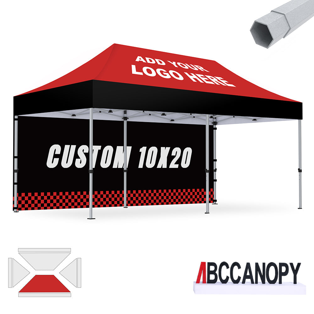 S3 BenchMark Brio Shield Custom Aluminum Canopy 10x10, 10x15, 10x20