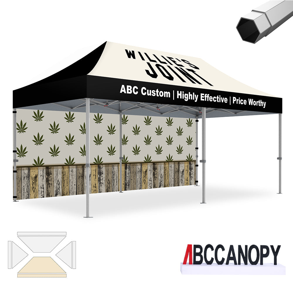 ABCCANOPY 10x20 S1/S2/S3/S4 Professional Custom Canopy Tent