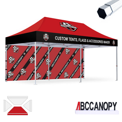 S3 BenchMark Brio® - Fort Custom Aluminum Canopy 10x10, 10x15, 10x20