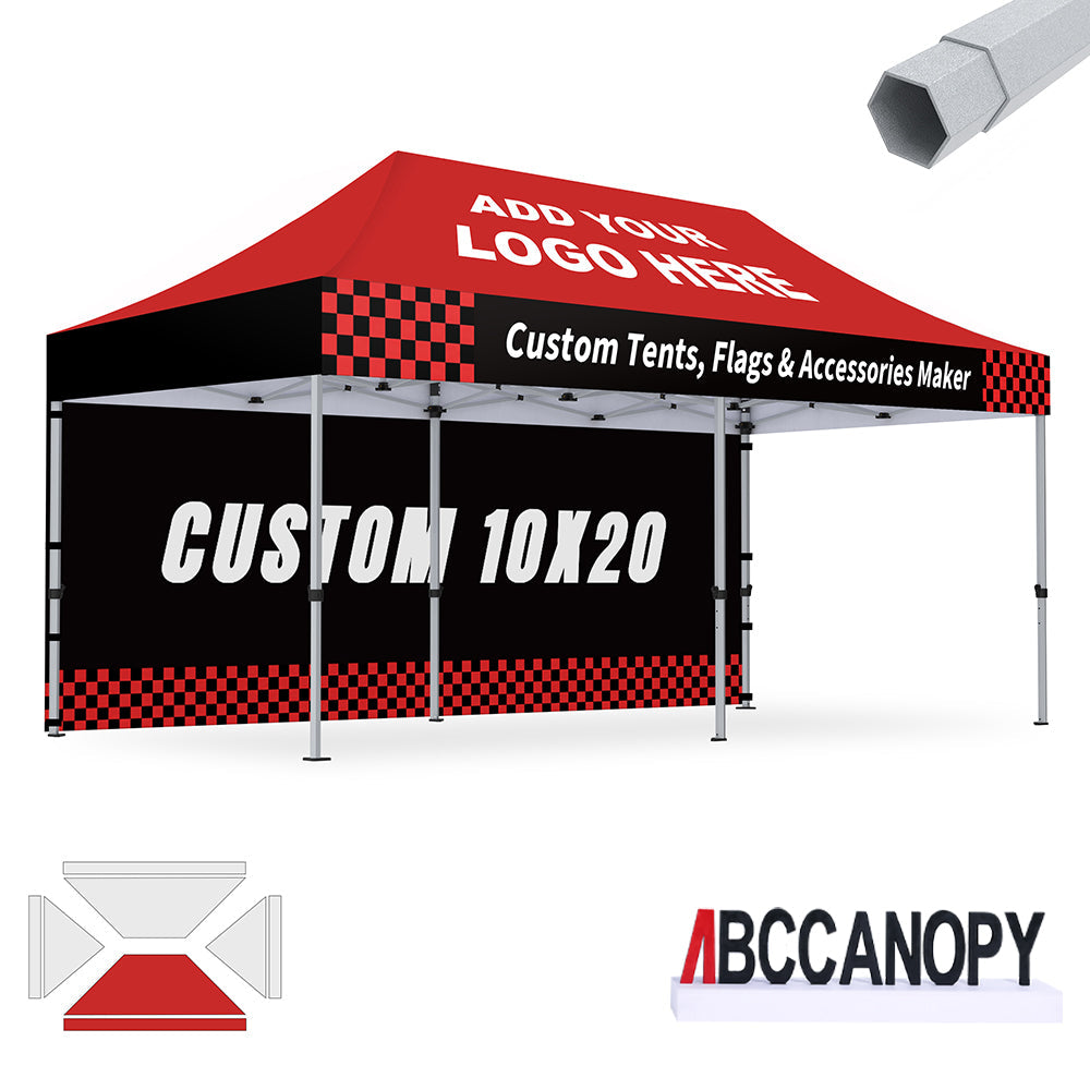 S3 BenchMark Brio Shield Custom Aluminum Canopy 10x10, 10x15, 10x20