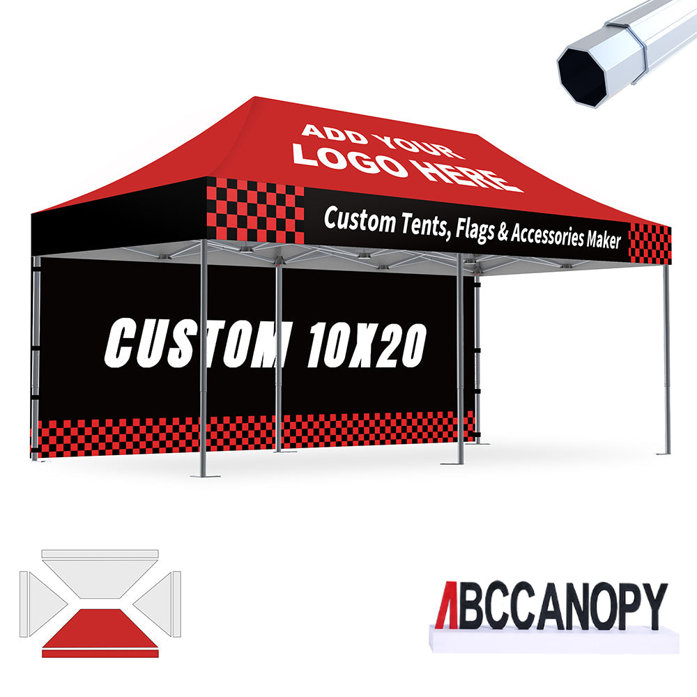 S4 Alpine Master® Custom Canopy Aluminum 10x10, 10x15, 10x20