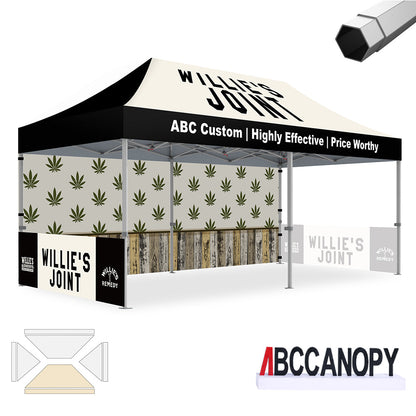 ABCCANOPY 10x20 S1/S2/S3/S4 Professional Custom Canopy Tent