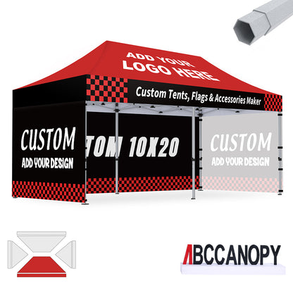 S3 BenchMark Brio Shield Custom Aluminum Canopy 10x10, 10x15, 10x20