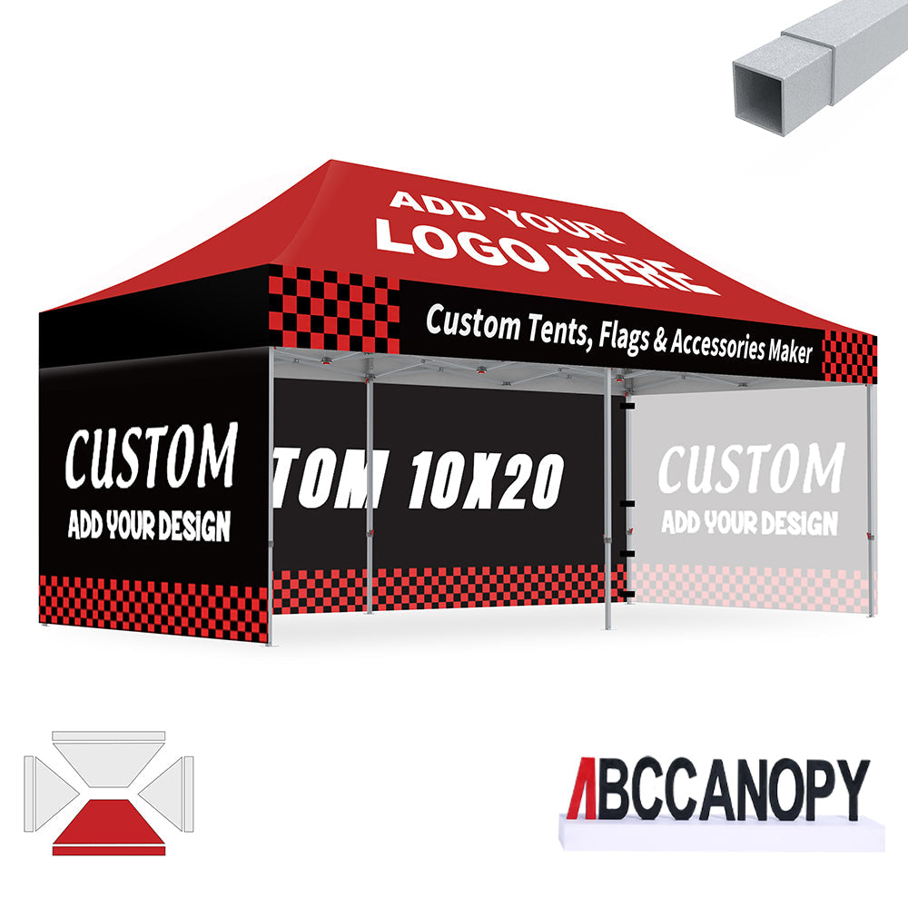 ABCCANOPY 10x20 S1/S2/S3/S4 Professional Custom Canopy Tent