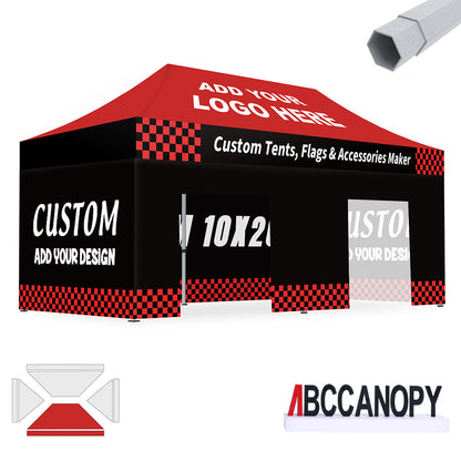 S3 BenchMark Brio Shield Custom Aluminum Canopy 10x10, 10x15, 10x20