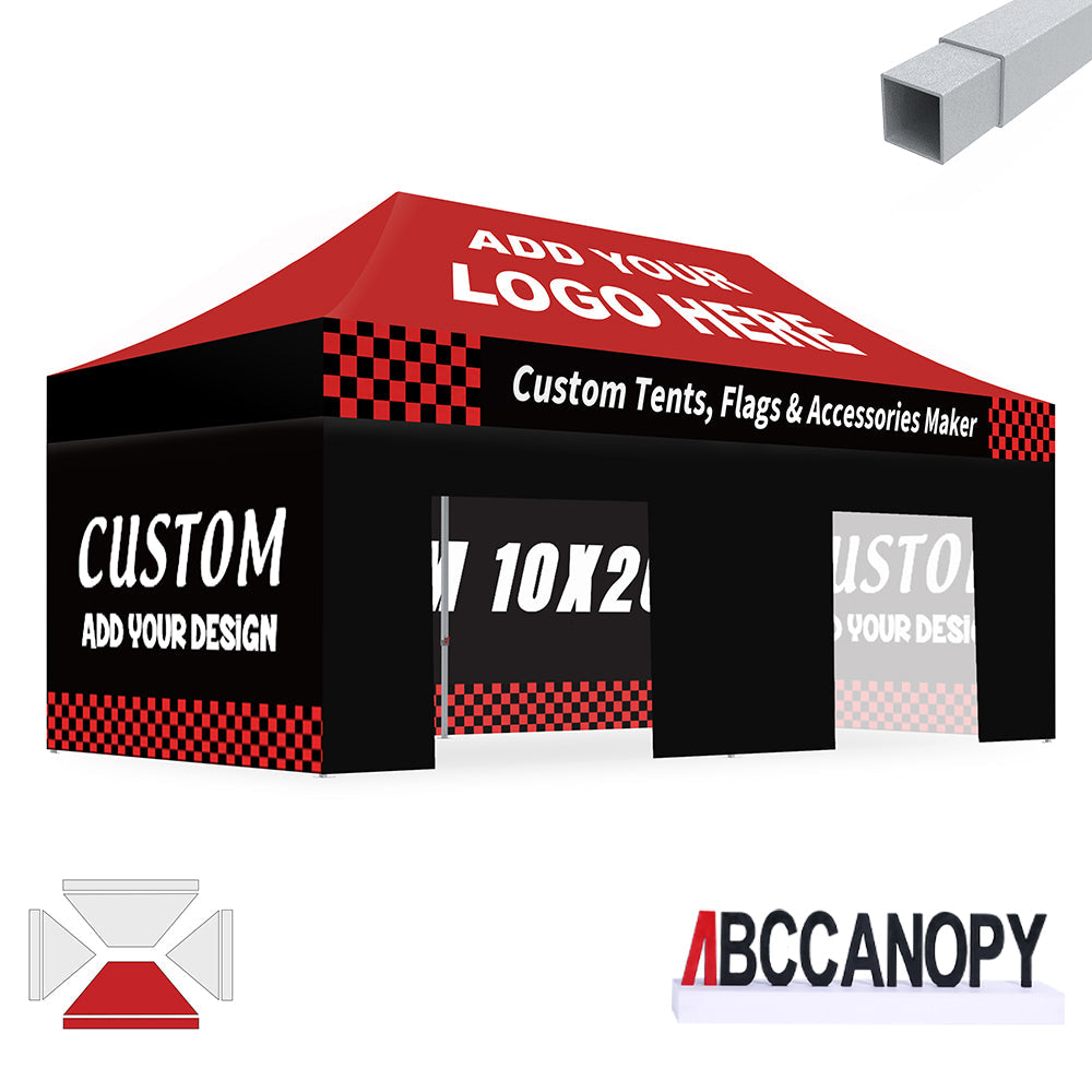 ABCCANOPY 10x20 S1/S2/S3/S4 Professional Custom Canopy Tent