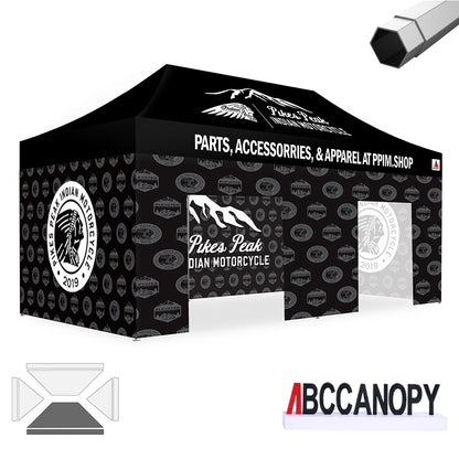 Custom Canopy Tent Pop Up Shelter (S1 Nova Base-Frame) - 8x8, 10x10, 10x15, 10x20