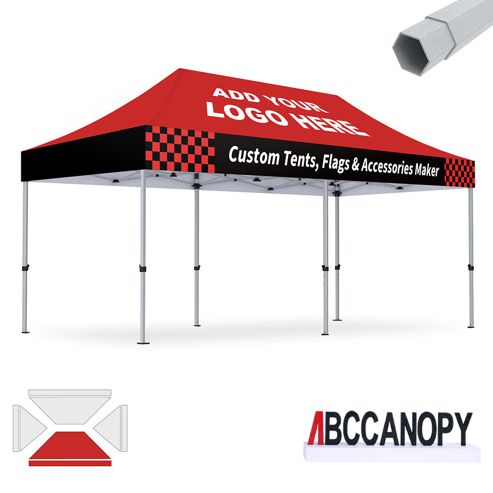 S3 BenchMark Brio Shield Custom Aluminum Canopy 10x10, 10x15, 10x20