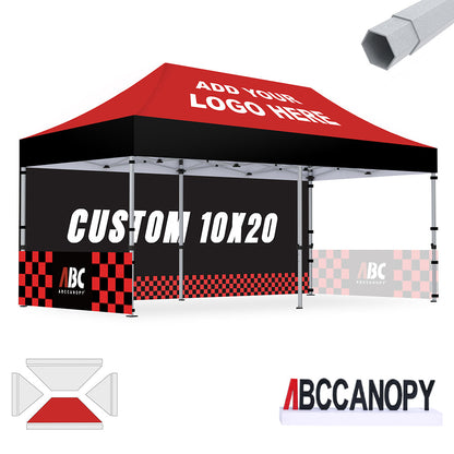 S3 BenchMark Brio Shield Custom Aluminum Canopy 10x10, 10x15, 10x20