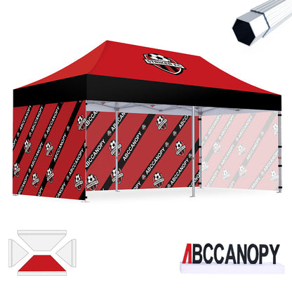 S3 BenchMark Brio® - Fort Custom Aluminum Canopy 10x10, 10x15, 10x20