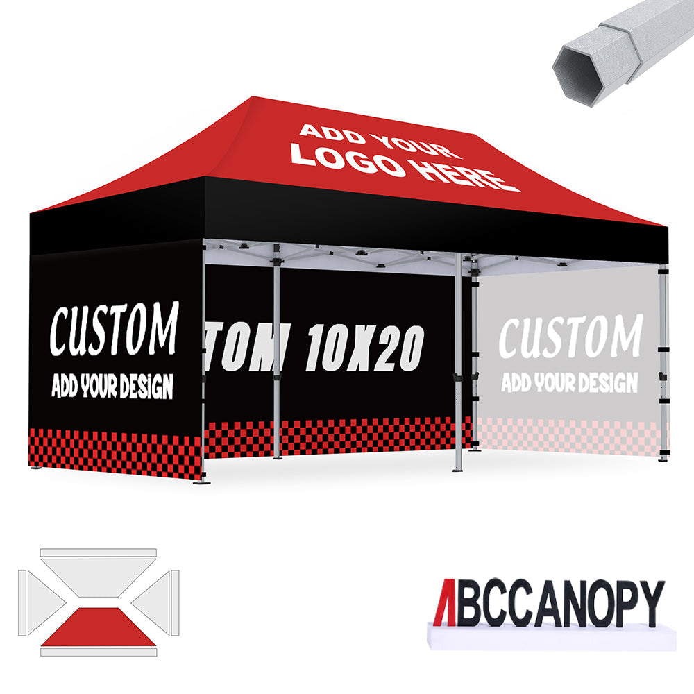 S3 BenchMark Brio Shield Custom Aluminum Canopy 10x10, 10x15, 10x20