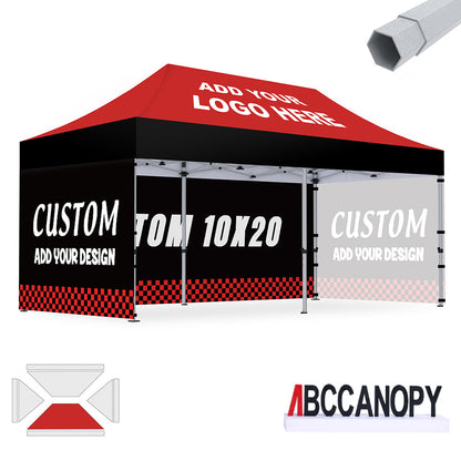 S3 BenchMark Brio Shield Custom Aluminum Canopy 10x10, 10x15, 10x20