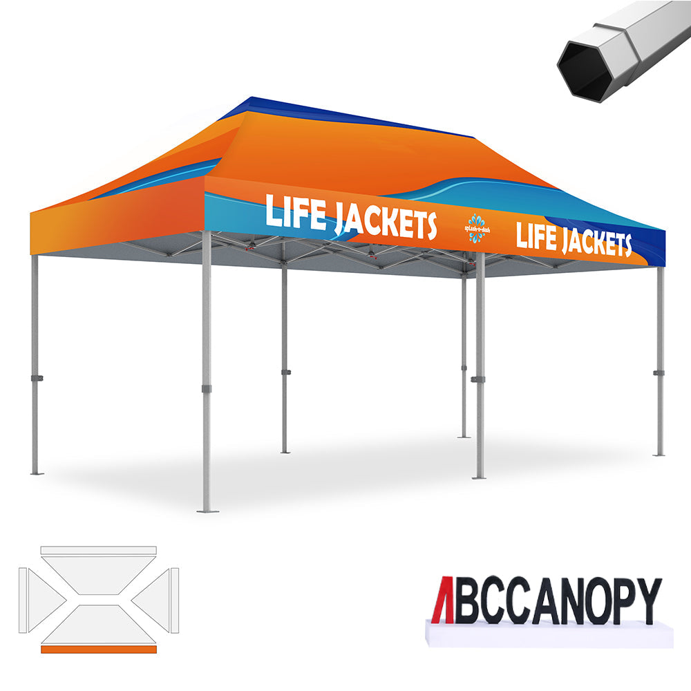 ABCCANOPY 10x20 S1/S2/S3/S4 Professional Custom Canopy Tent