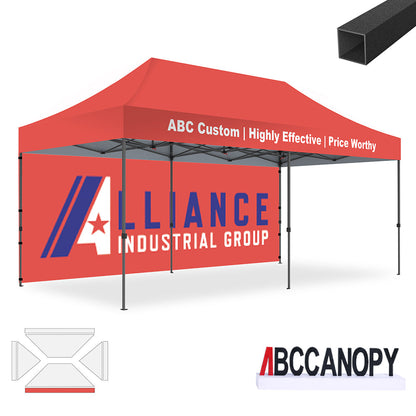 Custom Canopy Tent (S1 Nova Base-Lite) - 10x10, 10x15, 10x20