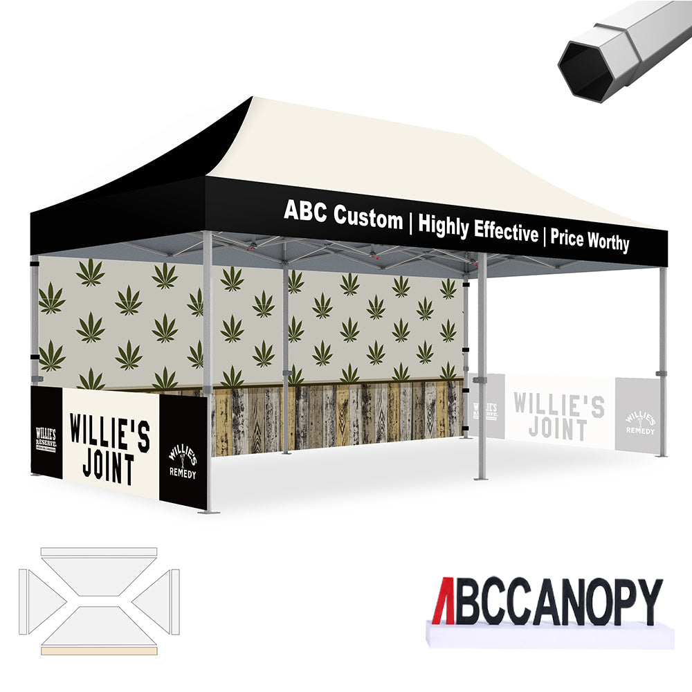 ABCCANOPY 10x20 S1/S2/S3/S4 Professional Custom Canopy Tent