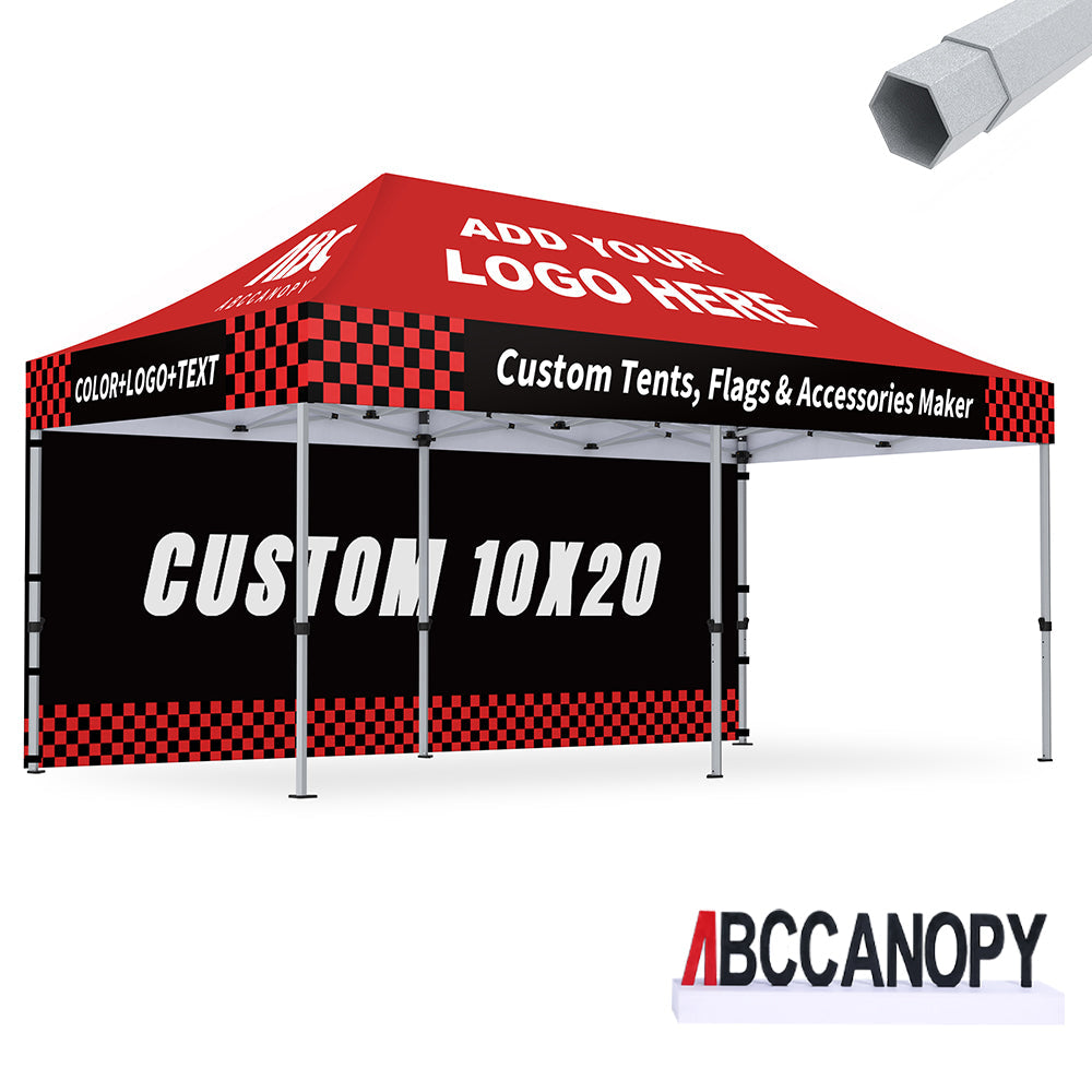 S3 BenchMark Brio Shield Custom Aluminum Canopy 10x10, 10x15, 10x20