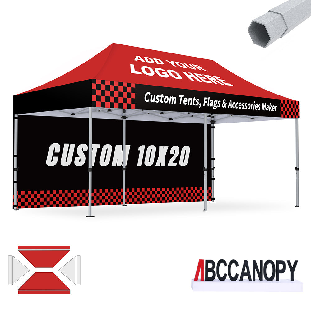 S3 BenchMark Brio Shield Custom Aluminum Canopy 10x10, 10x15, 10x20