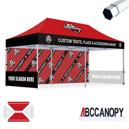 S3 BenchMark Brio® - Fort Custom Aluminum Canopy 10x10, 10x15, 10x20