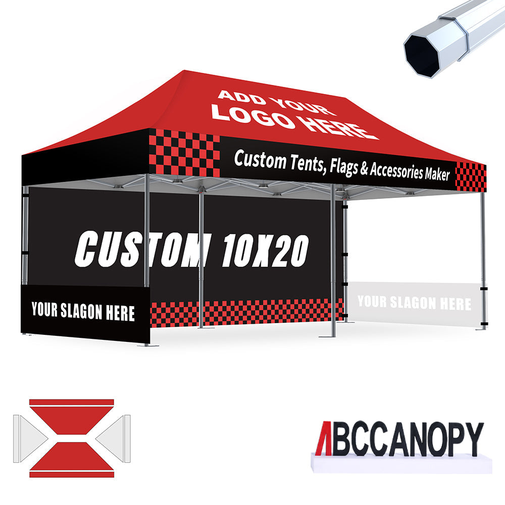 S4 Alpine Master® Custom Canopy Aluminum 10x10, 10x15, 10x20