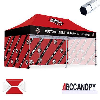 S3 BenchMark Brio® - Fort Custom Aluminum Canopy 10x10, 10x15, 10x20