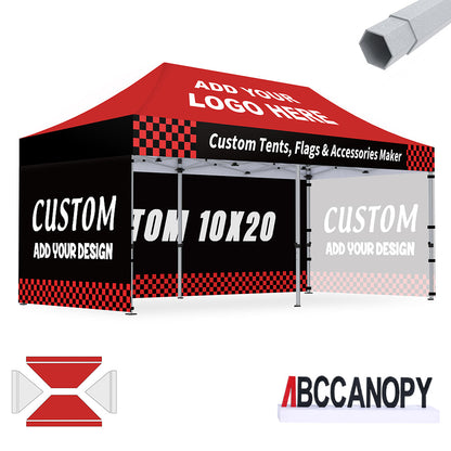 S3 BenchMark Brio Shield Custom Aluminum Canopy 10x10, 10x15, 10x20