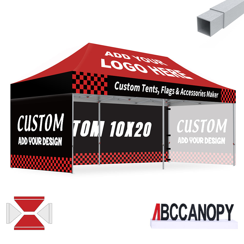 ABCCANOPY 10x20 S1/S2/S3/S4 Professional Custom Canopy Tent