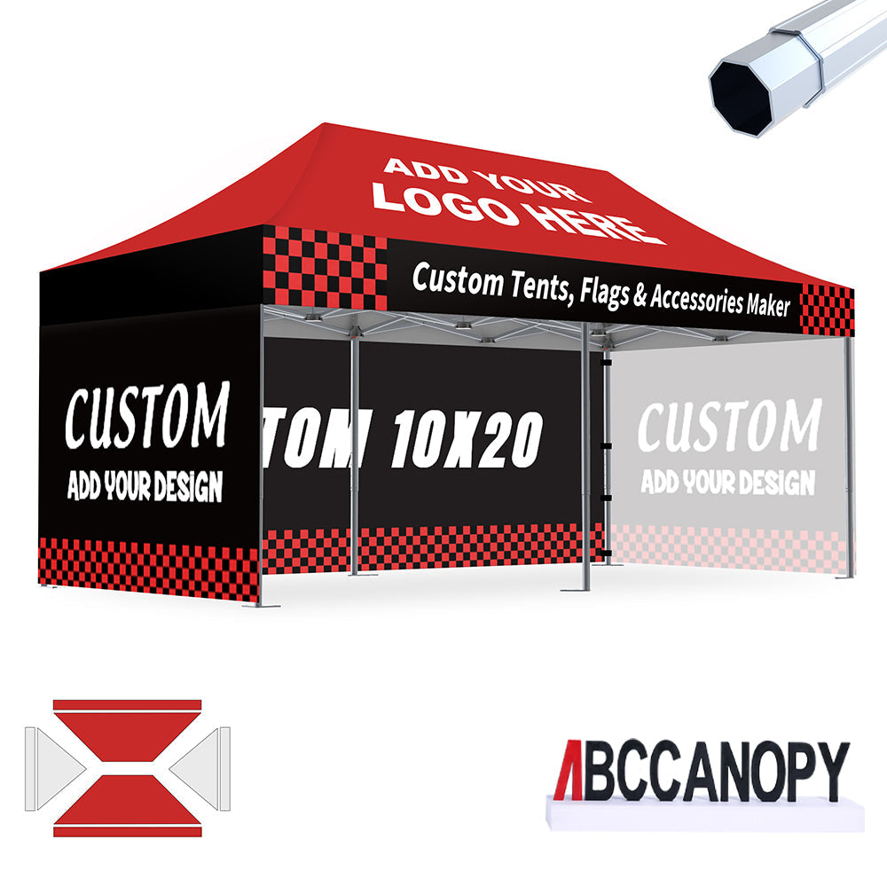 S4 Alpine Master® Custom Canopy Aluminum 10x10, 10x15, 10x20